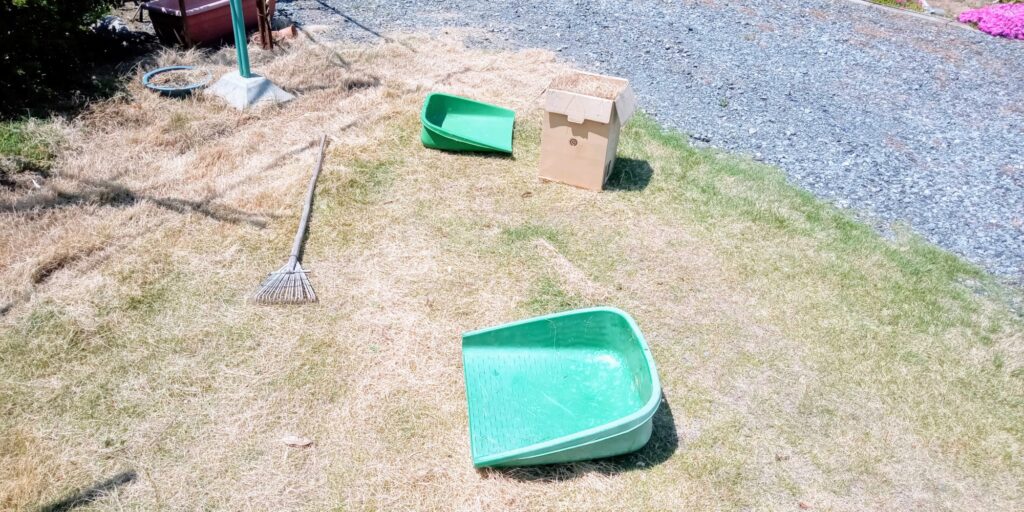 児玉町K様邸の草刈り