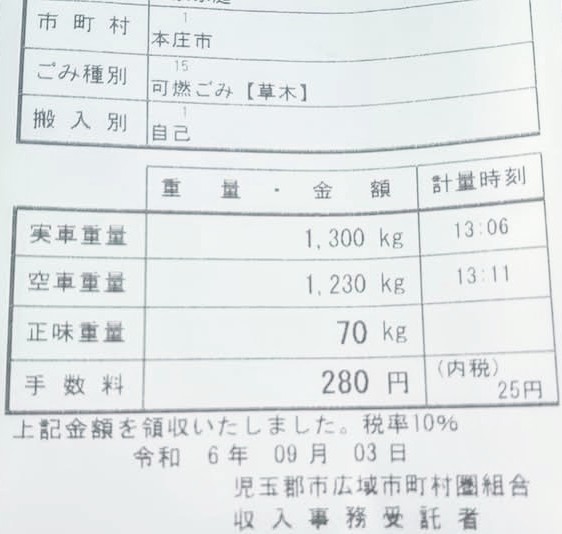 美里町T様邸の草むしり